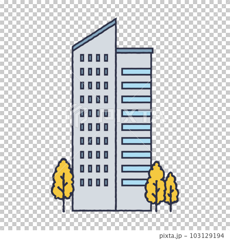 簡單的建築插畫 103129194