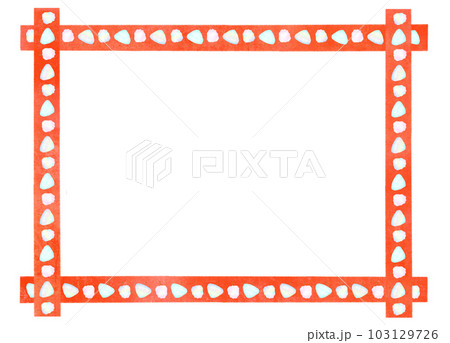 夏マスキングテープ枠 103129726