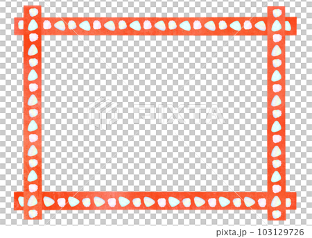 夏マスキングテープ枠 103129726