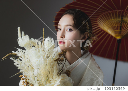 白無垢　フィンガーウェーブ　 103130569