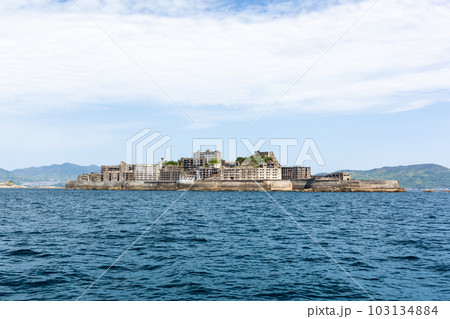 軍艦島　2023/4月撮影 103134884