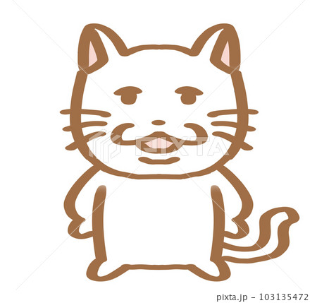 ゆるゆるねこ偉そう白 ゆるゆるねこ偉そう白 103135472