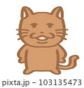 ゆるゆるねこ偉そう茶 103135473