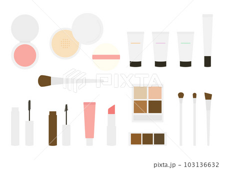 清潔感のあるメイクアップコスメセット 清潔感のあるメイクアップコスメセット 103136632