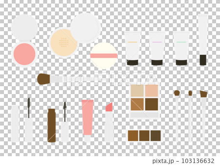 清潔感のあるメイクアップコスメセット 清潔感のあるメイクアップコスメセット 103136632