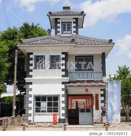 中山道の宿場町 川港 赤坂港 103142011