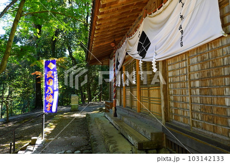武田八幡宮 　拝殿　 山梨県韮崎市神山町 103142133