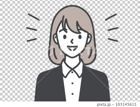 Office worker / OL female illustration material Office worker / OL female illustration material 103145613