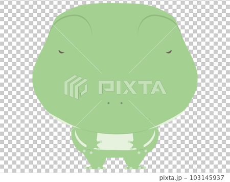 frog bowing frog bowing 103145937
