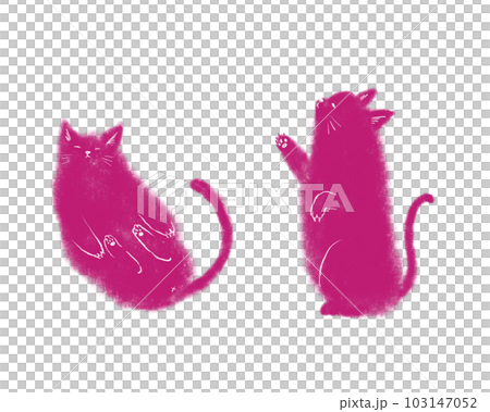 Pastel cat chubby Pastel cat chubby 103147052