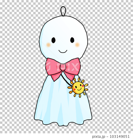 Boy with a sun patch 103149051