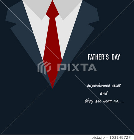 Fathers day with suit and tie Fathers day with suit and tie 103149727