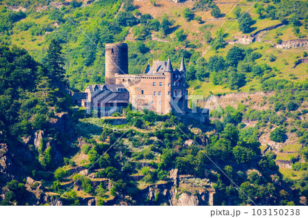 Katz Castle ruin in St. Goarshausen 103150238