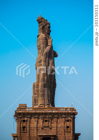 Thiruvalluvar Statue in Kanyakumari, India 103150311