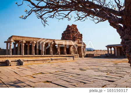 Hampi Vijayanagara Empire monuments, India 103150317