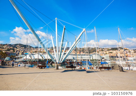 Genoa port in northern Italy Genoa port in northern Italy 103150976