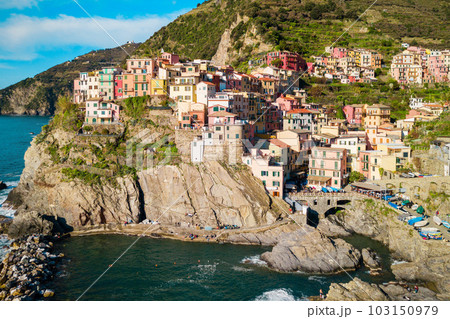 Manarola, Cinque Terre in Italy Manarola, Cinque Terre in Italy 103150979