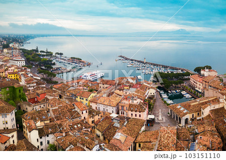 Desenzano del Garda aerial view 103151110
