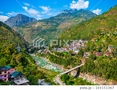 Rampur Bushahr town, Himachal Pradesh, India 103151367