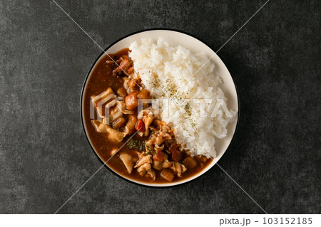 カレーライス カレー ポークカレー カレーライス カレー ポークカレー 103152185
