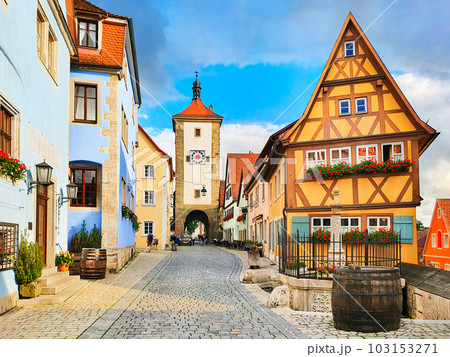 Rothenburg ob der Tauber old town Rothenburg ob der Tauber old town 103153271