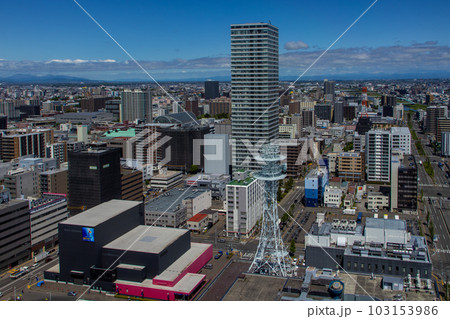 札幌 テレビ塔展望台 都市風景 オリンピックマラソン 札幌 テレビ塔展望台 都市風景 オリンピックマラソン 103153986