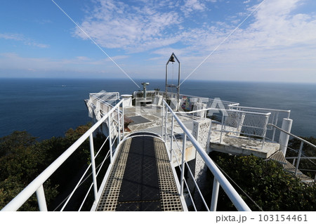 日豊海岸国定公園 九州最東端の豊後鶴御崎 幸せの鐘と展望台 日豊海岸国定公園 九州最東端の豊後鶴御崎 幸せの鐘と展望台 103154461