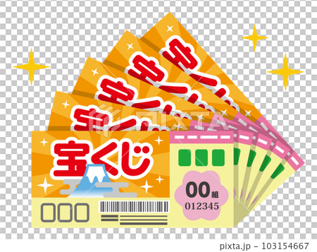 lottery illustration 103154667