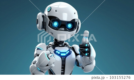 AIロボットのOKサイン(AI生成) AIロボットのOKサイン(AI生成) 103155276