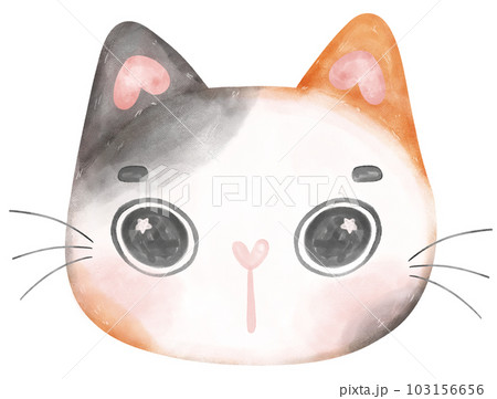 cute cat face anime