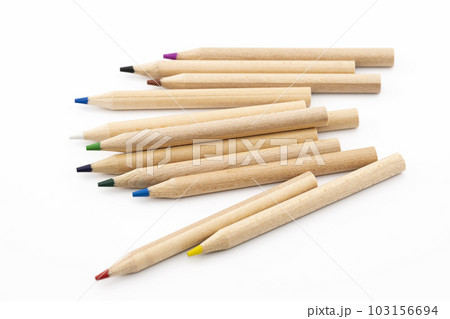 シンプルな12色の色鉛筆 シンプルな12色の色鉛筆 103156694