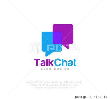 Chat logo or chat app logo icon Chat logo or chat app logo icon 103157214