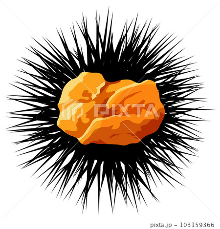 うにのイラスト素材　ベクター 103159366
