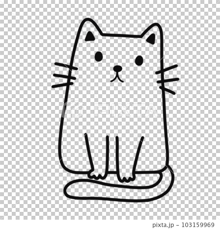 Cat doodle Cat doodle 103159969