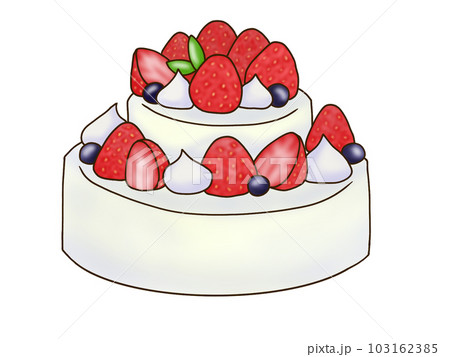 二段ホールケーキ 103162385