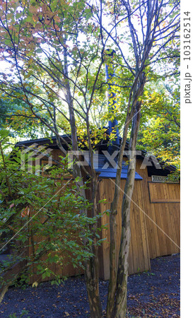 キャンプ場のコテージ 103162514