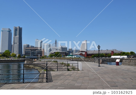 象の鼻防波堤からの風景 神奈川 象の鼻防波堤からの風景 神奈川 103162925