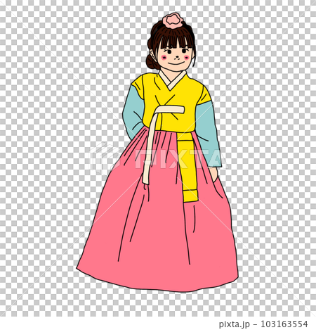 Hanbok girl Hanbok girl 103163554