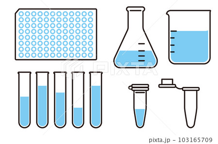 実験機器(ビーカー・三角フラスコ・マイクロチューブ・試験管・マイクロプレート) 実験機器(ビーカー・三角フラスコ・マイクロチューブ・試験管・マイクロプレート) 103165709