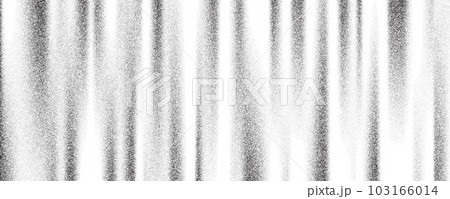 Noise lines with gradient. Grainy stripes on white background. Stippled grunge spray with sand effect. Vector retro illustration. 103166014