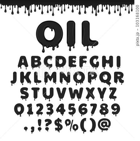 oil latin alphabet 103168100