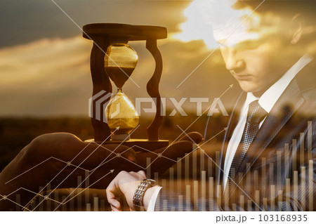 Business time and business success concepts. Business time and business success concepts. 103168935