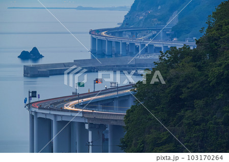 新潟県/ 親不知・子不知 四世代道路 (北陸自動車道) 新潟県/ 親不知・子不知 四世代道路 (北陸自動車道) 103170264