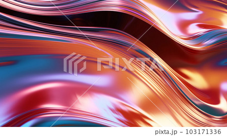 Abstract illustration, colored waves and fancy images, wallpaper, poster, art, Generated AI Abstract illustration, colored waves and fancy images, wallpaper, poster, art, Generated AI 103171336