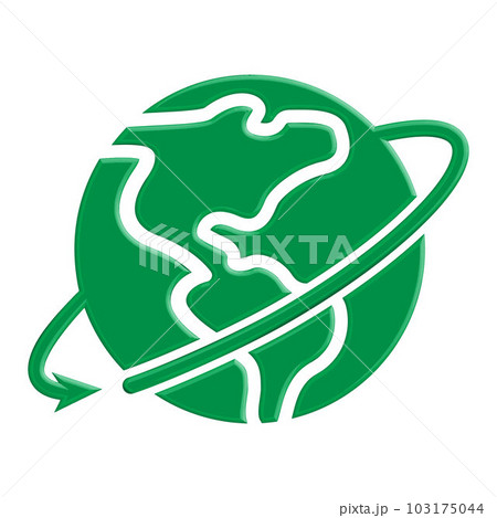 Illustration Vector graphic of globe icon 103175044
