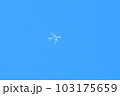 青空を飛ぶ飛行機 103175659