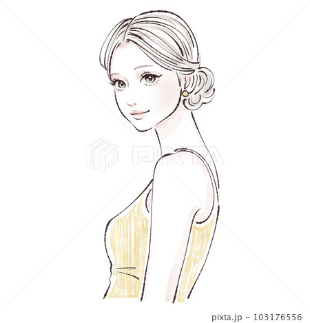 女性のイラスト素材 女性のイラスト素材 103176556