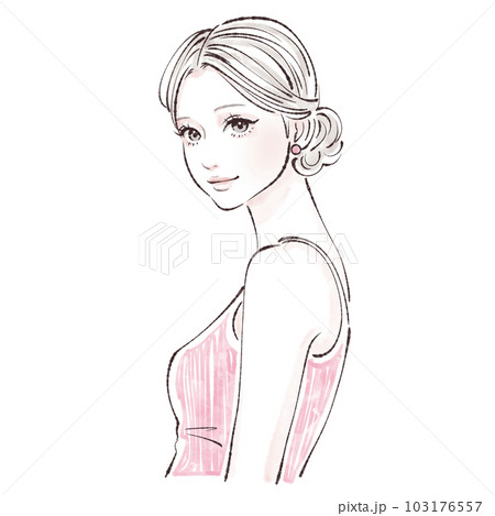 女性のイラスト素材 女性のイラスト素材 103176557