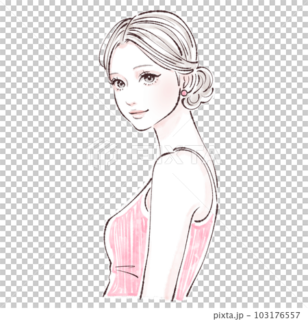 女性のイラスト素材 女性のイラスト素材 103176557