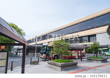 「岩手県」JR盛岡駅舎・東口 「岩手県」JR盛岡駅舎・東口 103176611